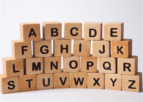 alphabet blocks blocks  letters wooden building blocks etsy