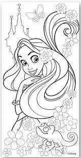 Disney Coloring Pages Princess Rapunzel Mandala Colors sketch template