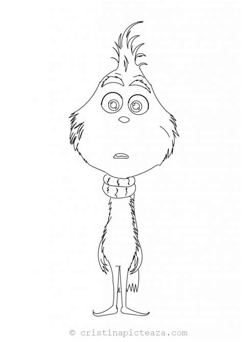 grinch coloring pages drawings sheets  grinch