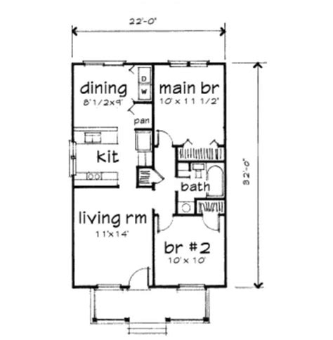 beautiful small home floor plans   sq ft  home plans design