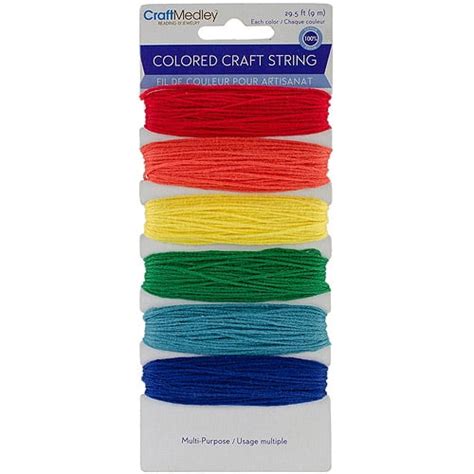 multi purpose colored craft string   brights walmartcom walmartcom