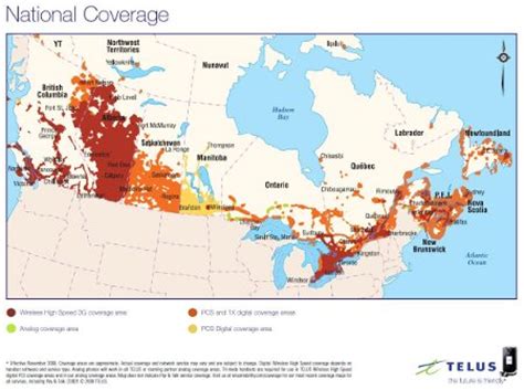 cell tower map canada  map update