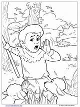 Coloring Wolf Boy Cried Who Pages Printable sketch template