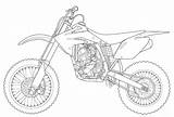 Bike Dirt Coloring Pages Kawasaki Printable Moto Coloriage Cross Colouring Motocross Color Boys Coloringpagesfortoddlers Getdrawings Getcolorings sketch template