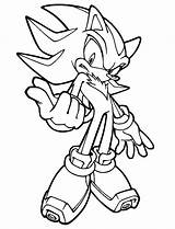 Coloring Sonic Pages Super Comments Cartoon sketch template