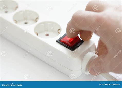 switch  stock photo image  connect cord electricity