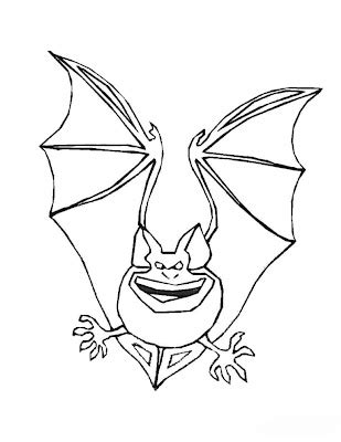 halloween bat coloring pages bats cute smile kids coloring pages