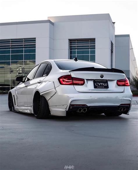 Bmw F30 3 Series White Bagged Widebody Bmw M3 Booty Goals White Bag