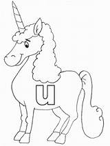 Coloring Unicorn Pages Alphabet Letter Printable Lowercase Book Print Clipart Template Kids Easily Library Coloringpagebook Popular Advertisement Comments sketch template
