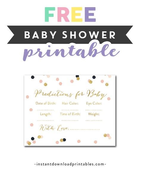 printable baby shower navy blue pink gold glitter activity