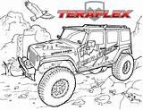 Jeep Coloring Pages Off Road Wrangler Teraflex Safari Kids Army Offroad Jeeps Car Colouring Truck Ausmalbilder Drawing Adults Print Ausmalen sketch template