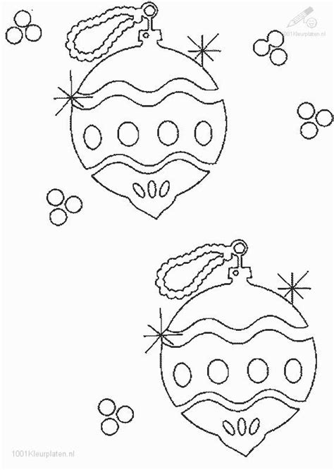 christmas bauble coloring page