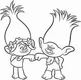 Trolls Poppy Coloring Pages Princess Dreamworks Printable Aprilgolightly Print Kids Party sketch template