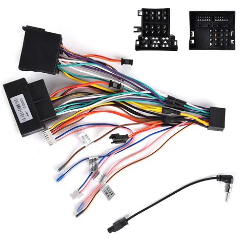 hikity  pin  pin car radio stereo iso wiring harness power connector aftermarket radio