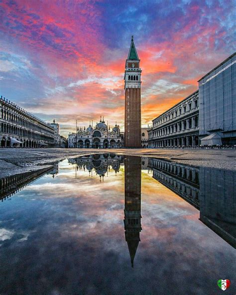 Piazza San Marco Venice Italy Beautiful Places On