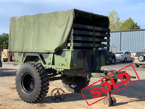 military camper cargo trailer ma heavy duty   midwest military equipment