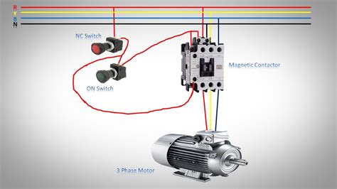 volt  phase motor wiring diagram