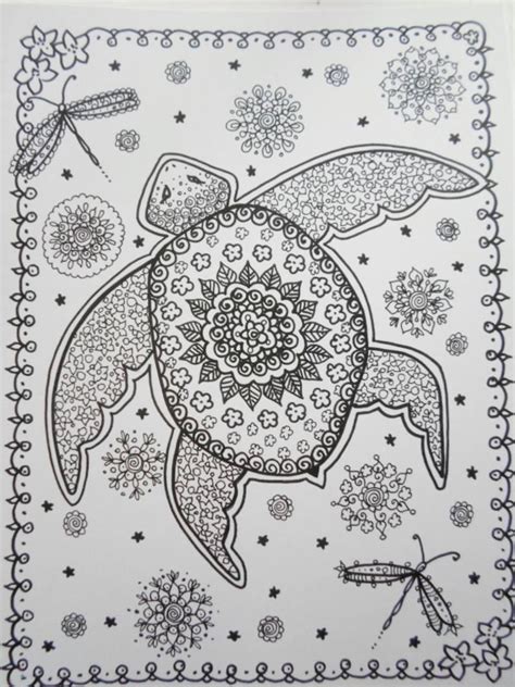 coloring book sea turtles coloring book    artist fun etsy