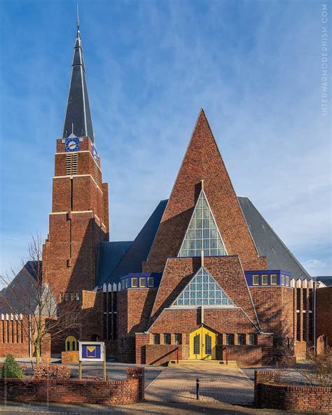 reformed church andijk  netherlands designed  egbert reitsma   rarchitecture