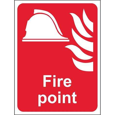 fire point signs fire fighting site safety signs ireland