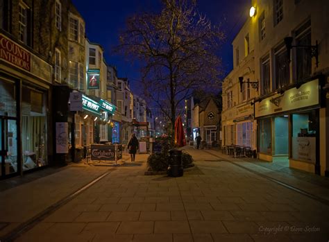 warwick street worthing  night  combination   lens  flickr