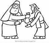 Judas Monedas Beso Coloring Cristianos Clase Supper Lent Betrays Betrayal Publicado 성경 색칠 출처 sketch template