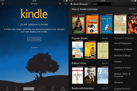 amazons kindle ios app adds goodreads  kindle unlimited bookstore  verge