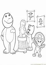 Coloring Barney Pages Friends Printable Comments Coloringhome Colouring Library Popular Preschool Easter Clip sketch template