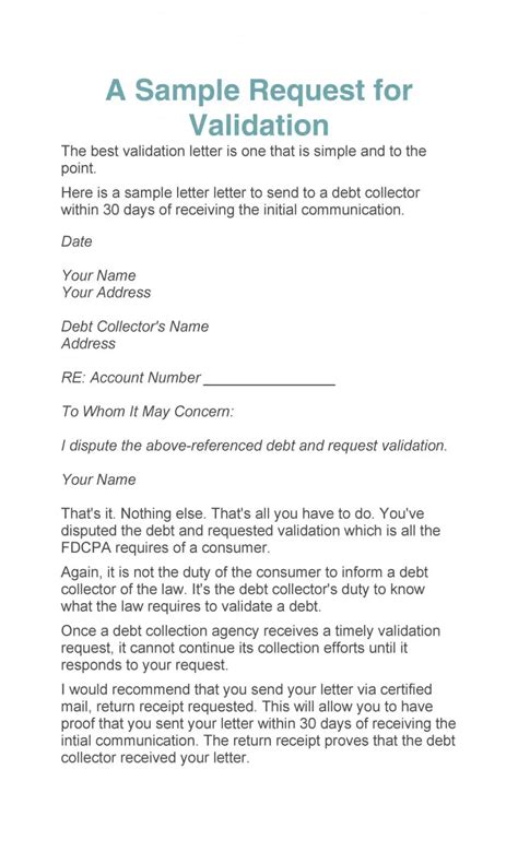 debt validation collection dispute letter  cecilprax