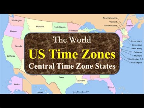 world countries  time zones central time zone states  maps