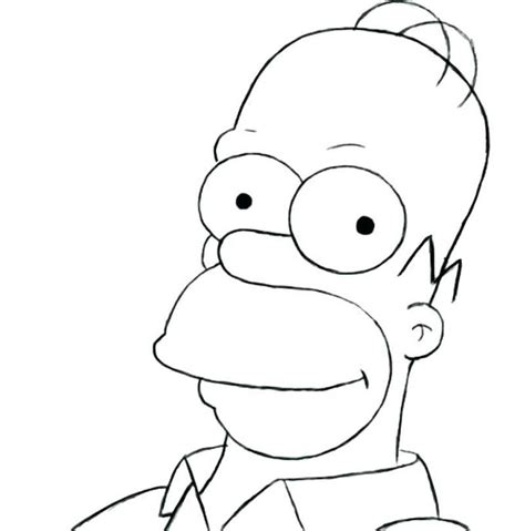 coloring pages homer simpson   date