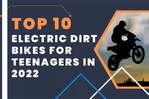 top  electric dirt bikes  teenagers   electric zoomin