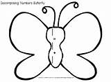 Butterfly Template Blank Mannequin Templates Garden Crayons Cuties Kindergarten Coloring Pages Kinder Popular sketch template