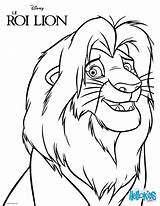 Coloring Lion King Pages Scar Medium Simba sketch template