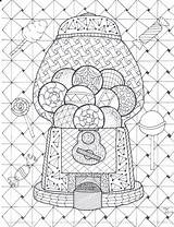 Coloring Bookmark Pages Zentangle Bookmarks Gumball Pdf Drawing Getdrawings Printable Weave Getcolorings sketch template