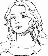 Luna Lovegood Coloring Pages Template sketch template