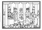 Pilato Lava Condenado Crucifixion sketch template