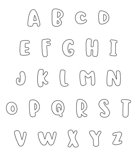 letter  fonts