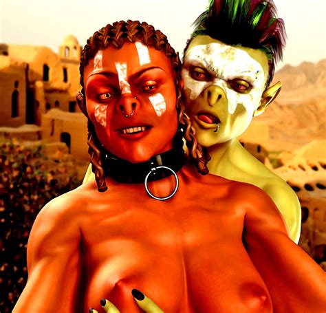 horny 3d orc babes are ready for action