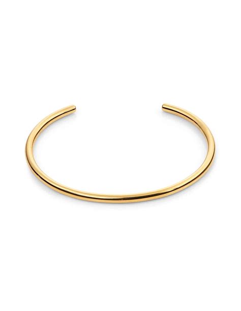 simple gold cuff bangle  lasting nordicmuse