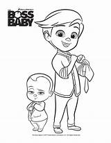 Coloring Boss Baby Pages Printables Printable Kids Storks Print Movie Colouring Sheets Dreamworks Siblings Birthday Color Disney Cartoon Puppy Brothers sketch template