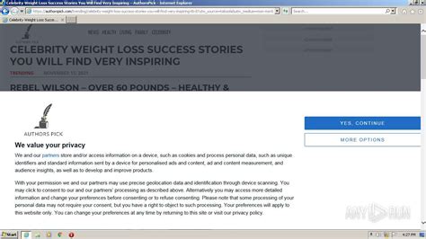 malware analysis httpsauthorspickcomtrendingcelebrity weight loss