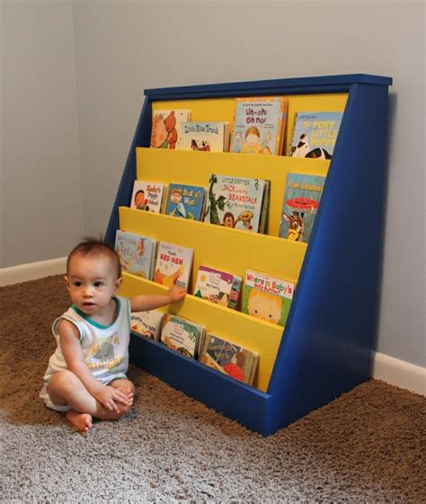 build  childs bookcase diy kids bookshelf plans