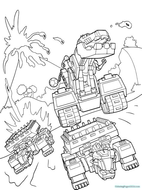 dinotrux coloring pages bubakidscom