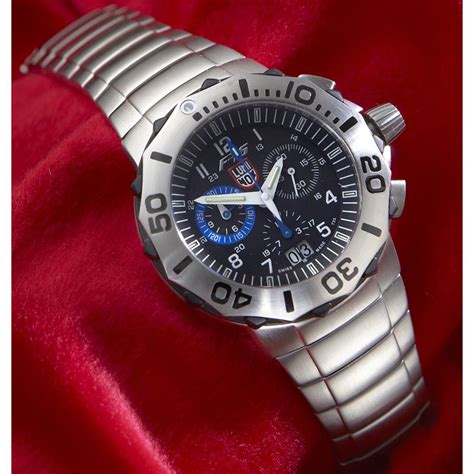 Luminox® Navy Seal Chronograph Stainless Steel Watch