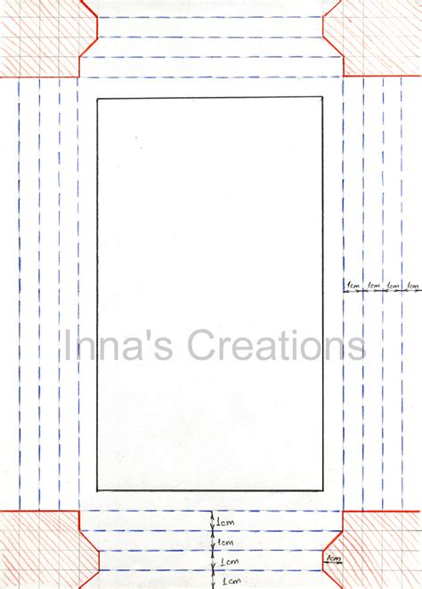 innas creations     simple paper frame