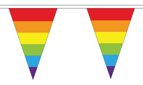 Rainbow Triangle Bunting Buy Lgbt Flags And Bunting At