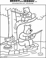 Coloring Pages Bear Fishing Activity Little Sendak Maurice Donut Cute Popular Coloringhome Library Clipart Print sketch template