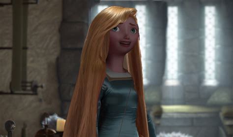 Merida With Rapunzel S Hair Disney Princess Photo