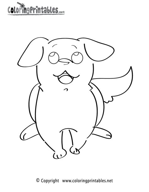 cute puppy coloring page   animal coloring printable